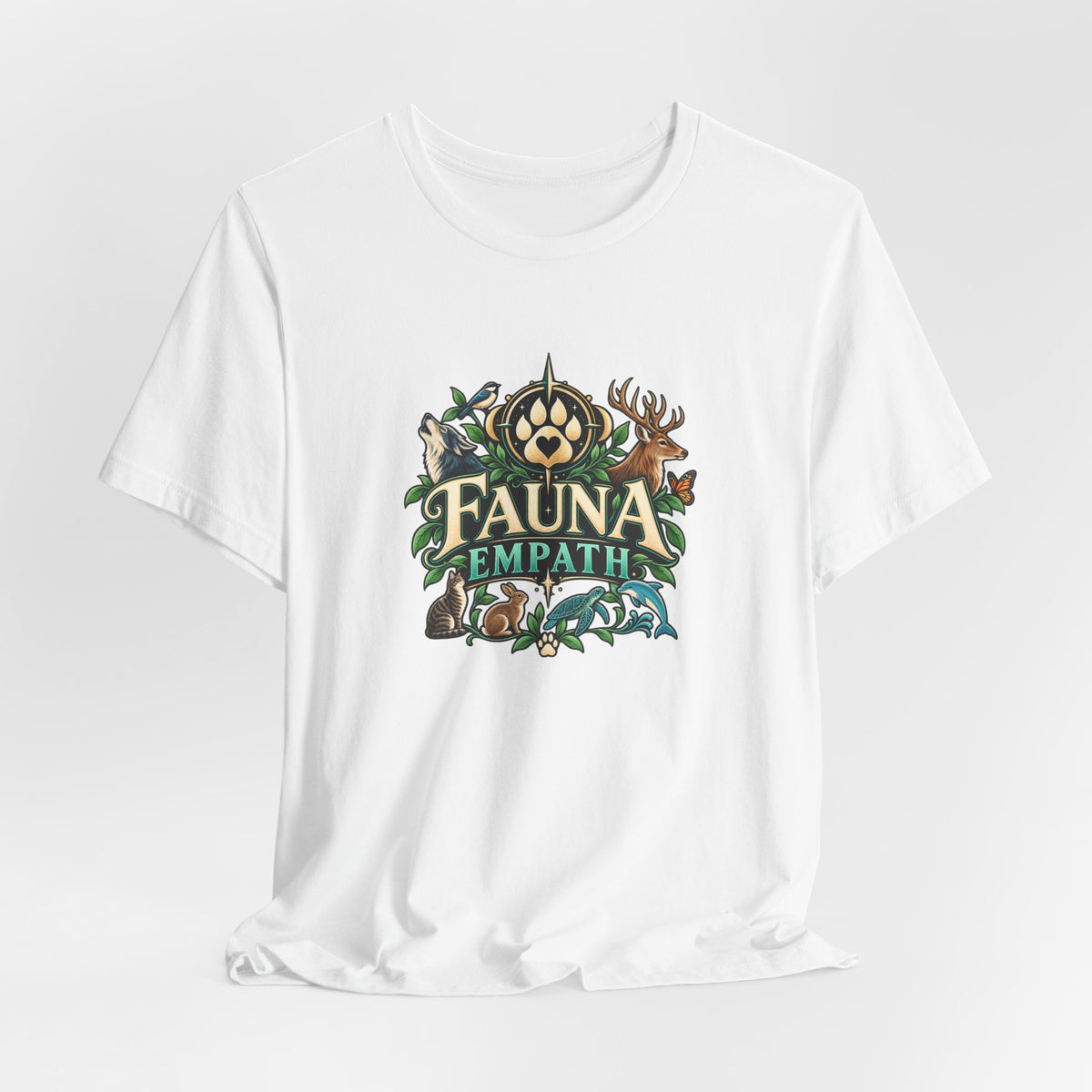 Fauna Empath T-Shirt — Wildlife Nature Lover Graphic Tee