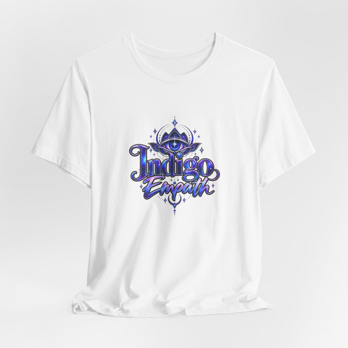 Indigo Empath T‑Shirt — Spiritual Third Eye Graphic Tee