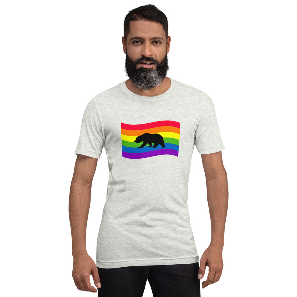 Bear Pride Rainbow Flag T-Shirt