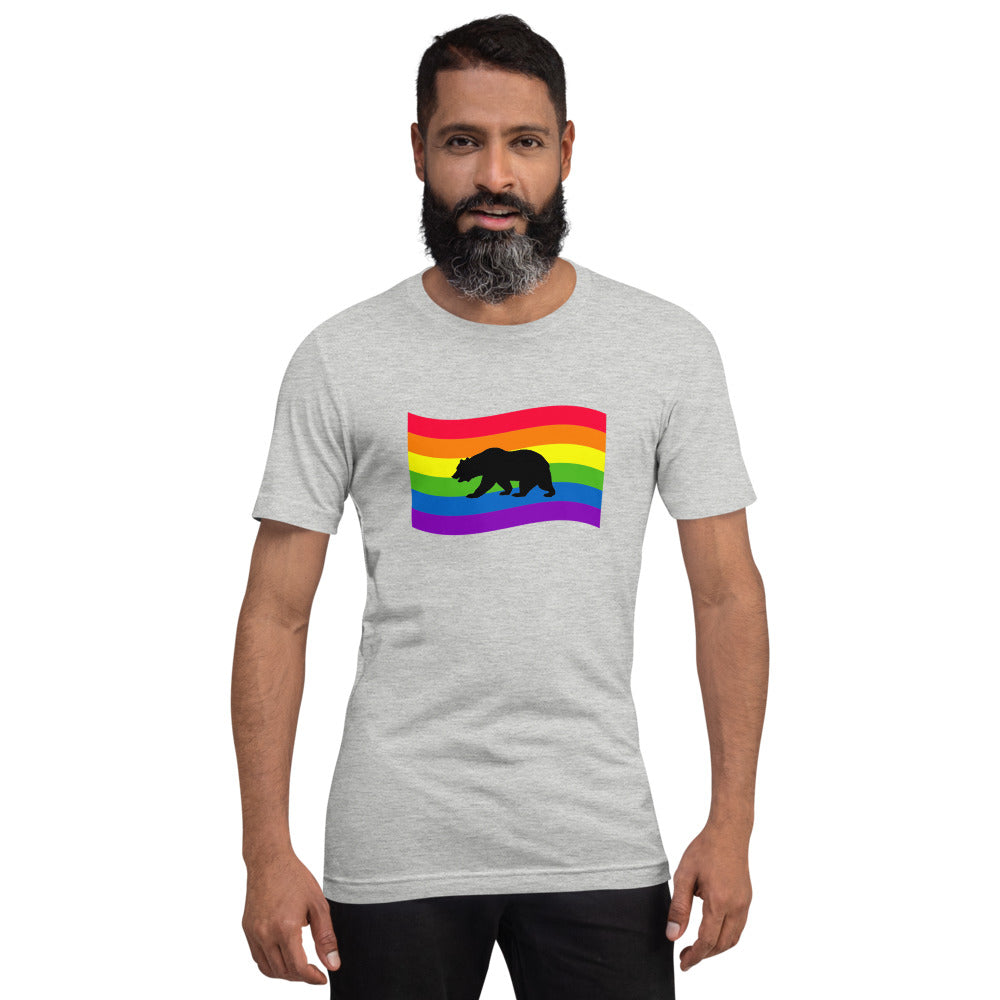 Bear Pride Rainbow Flag T-Shirt