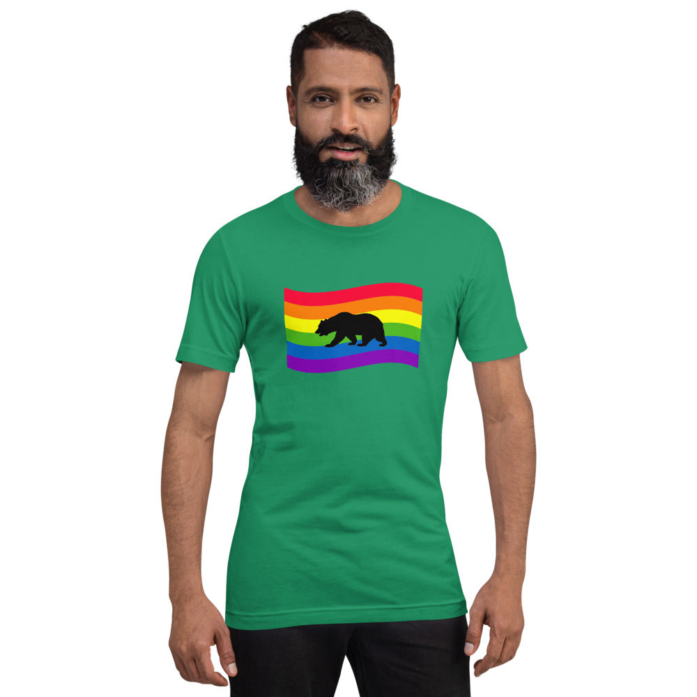 Bear Pride Rainbow Flag T-Shirt