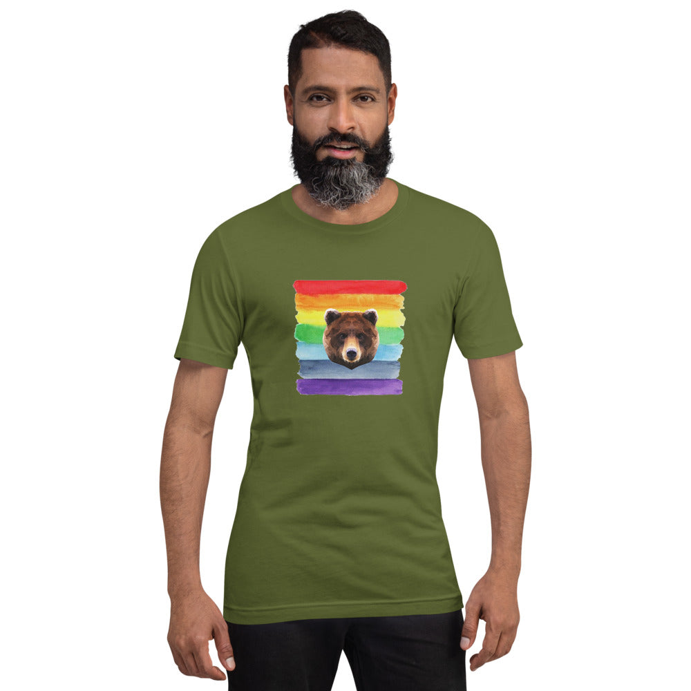 Bear Pride Rainbow T-Shirt