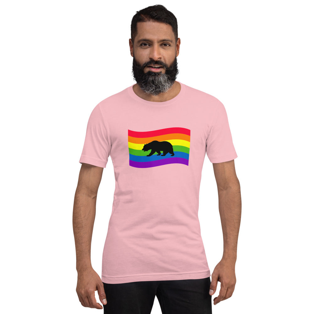 Bear Pride Rainbow Flag T-Shirt