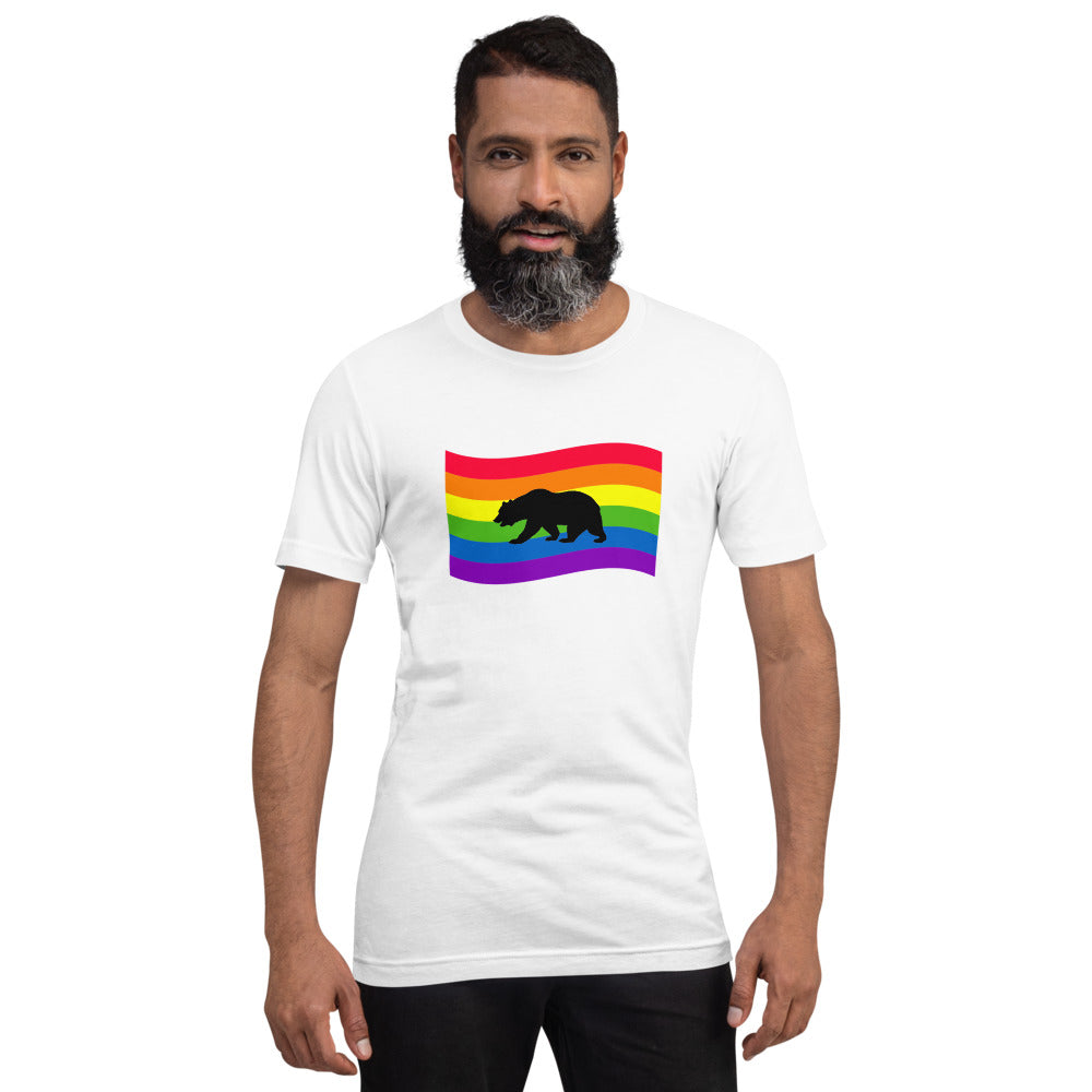 Bear Pride Rainbow Flag T-Shirt