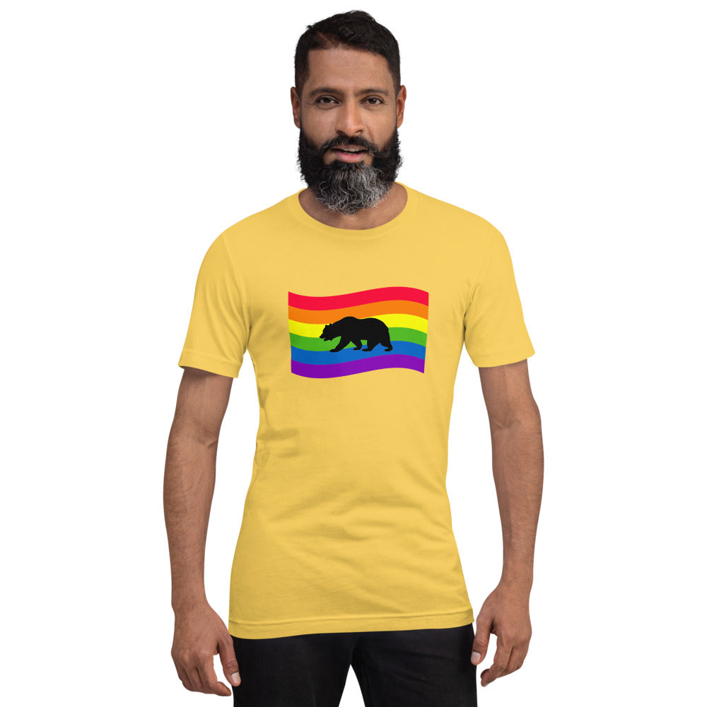 Bear Pride Rainbow Flag T-Shirt