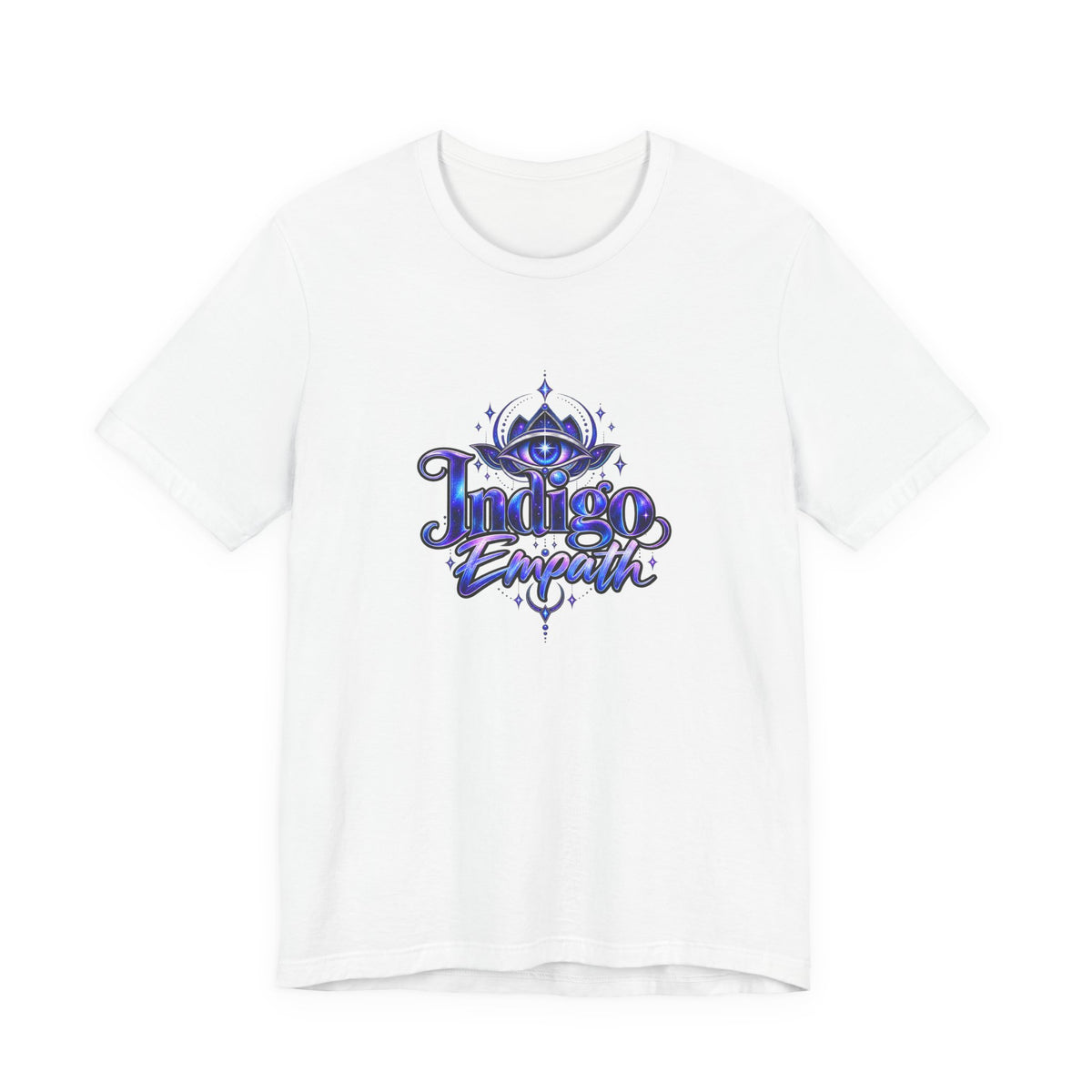 Indigo Empath T‑Shirt — Spiritual Third Eye Graphic Tee