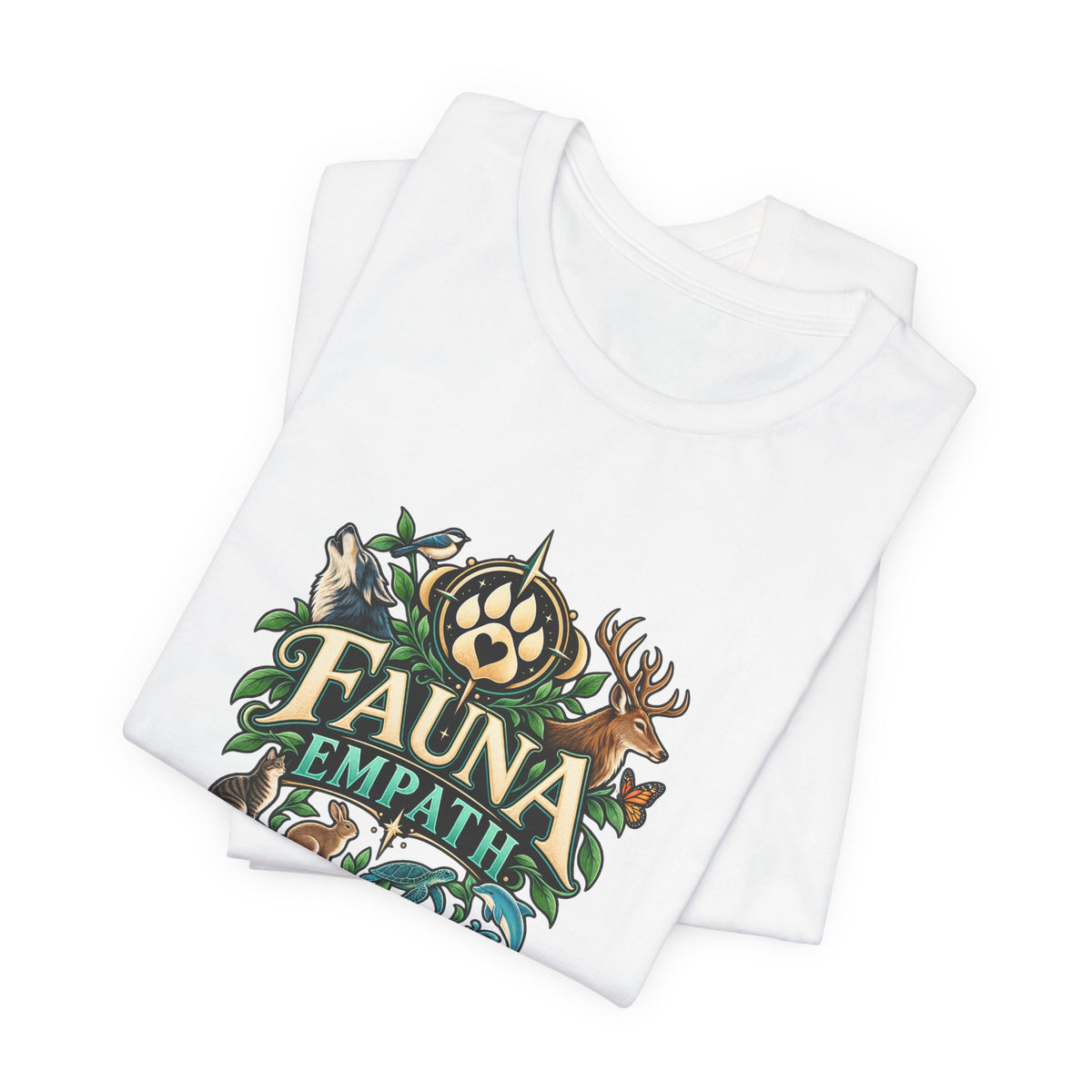 Fauna Empath T-Shirt — Wildlife Nature Lover Graphic Tee
