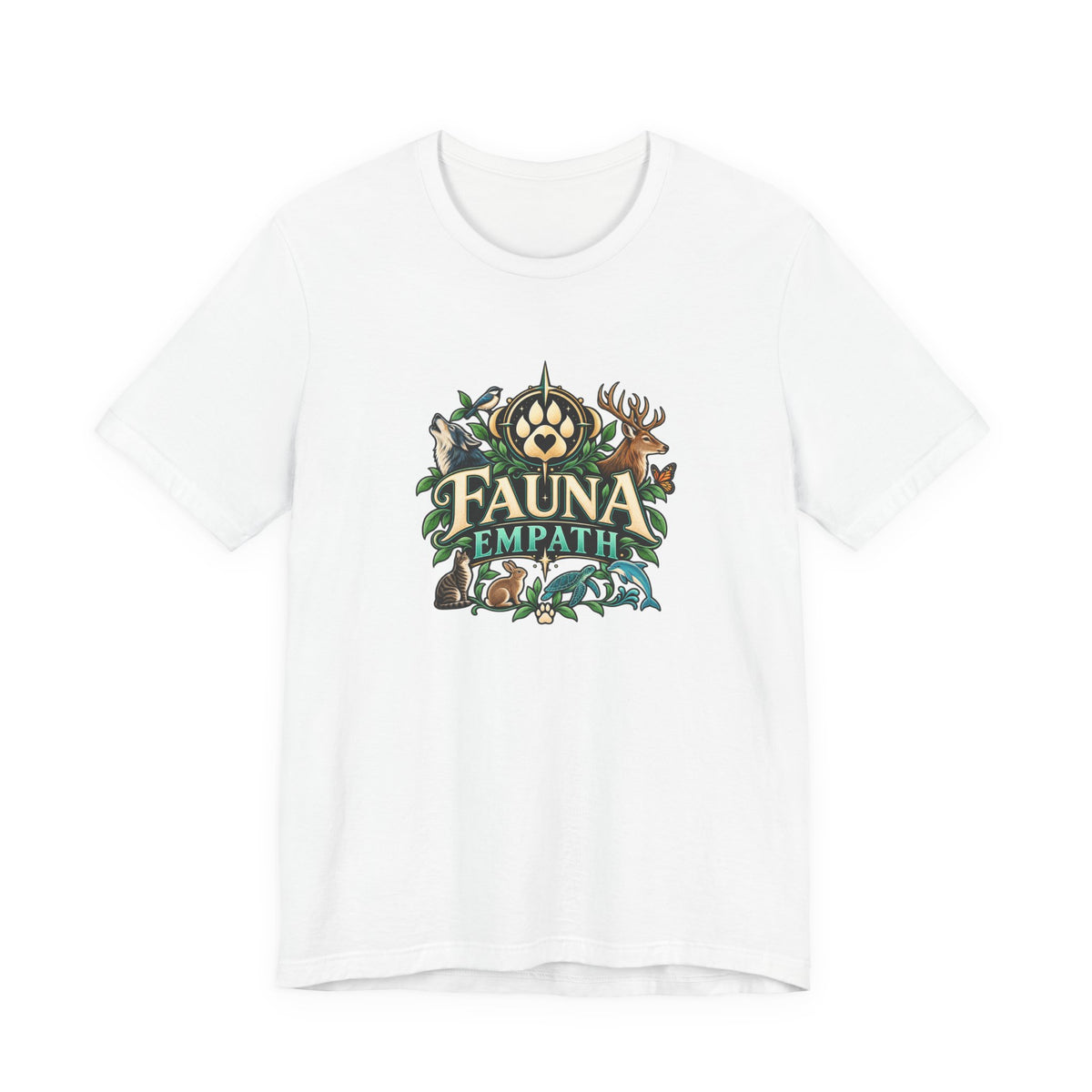 Fauna Empath T-Shirt — Wildlife Nature Lover Graphic Tee