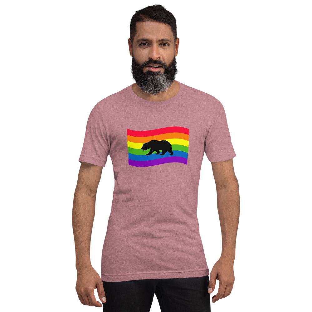 Bear Pride Rainbow Flag T-Shirt