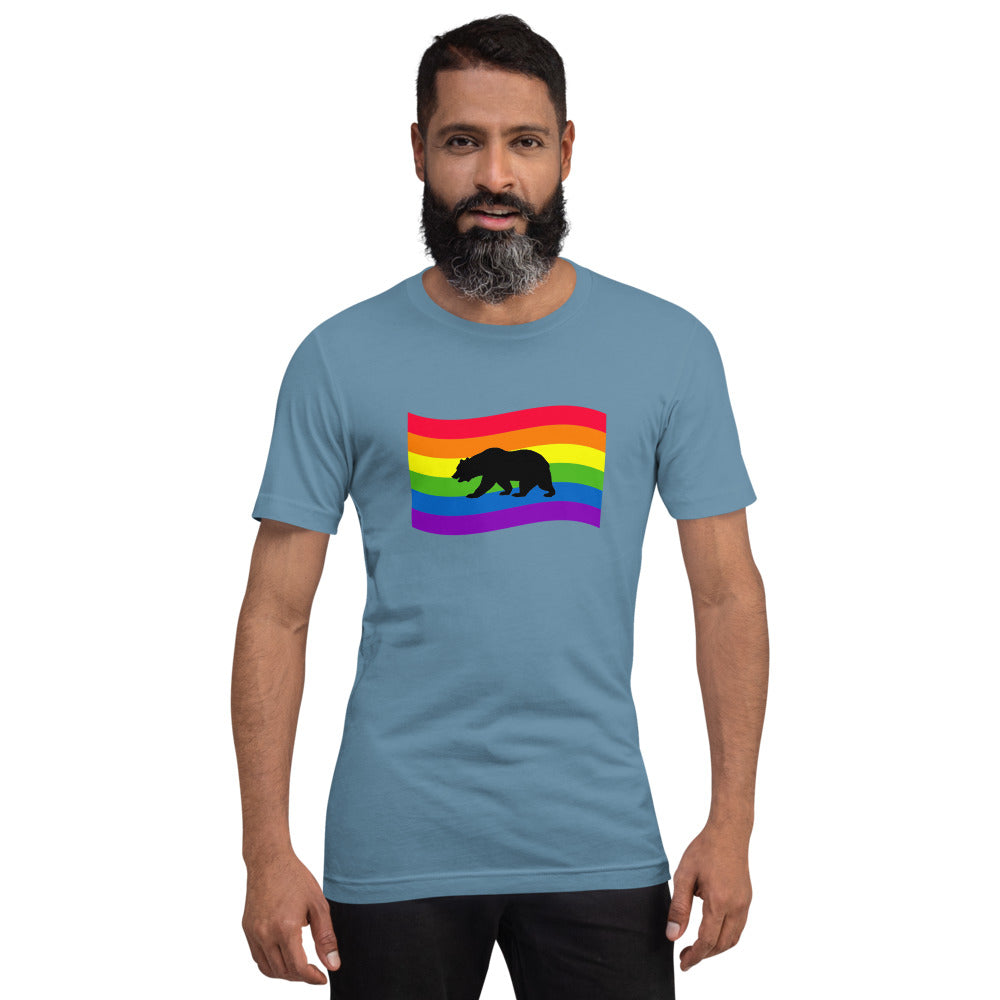 Bear Pride Rainbow Flag T-Shirt